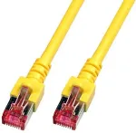 EFB Elektronik EFB RJ45 Patchkabel S/FTP Cat.6 LSZH 0.50m gelb