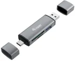 Equip Kartenleser USB-A3.0/USB-C3.2/MicroSD/SD/ 5Gbps