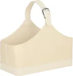 Home4you Ajalehekorv WILMA 37,5x17,5x27cm, kreem