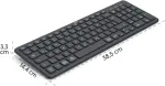 Klaviatuur HAMA multi-device wireless keyboard WK-300 black
