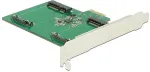 DELOCK - Speicher-Controller - 2 Sender/Kanal - SATA 6Gb/s - 600MBps - PCIe 2,0 x1 (89479)