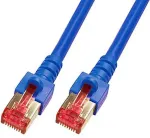 EFB Elektronik EFB RJ45 Patchkabel S/FTP Cat.6 LSZH 0.50m blau