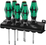 WERA 335/350/355/6 Kraftform Plus Set Standard screwdriver