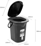 GreenBlue Tourist toilet bucket GB320BL