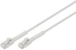Digitus Patchkabel abw.CAT 6A F/FTP Kupfer,0,5m grau
