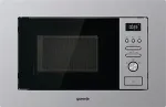 Mikrolaineahi Gorenje BM201AG1X Stainless steel Grill microwave Built-in 20 L 800 W