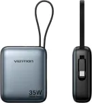 VENTION POWER BANK USB 10000MAH 35W/MINI GRAY FHEH0