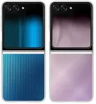 SAMSUNG EF-ZF731CTEGWW mobile phone case 17 cm (6.7") Flip case Transparent