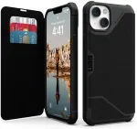 UAG Kaitse&uuml;mbris kaanega Metropolis Folio, Apple iPhone 14 Plus, Kevlar must, Urban Armor Gear ()
