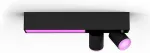 Philips by Signify Philips Hue White & Color Ambiance Centris Deckenleuchte schwarz &bull; 2er-Spot