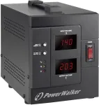 UPS POWERWALKER Bluewalker AVR 1500/SIV - Automatische Spannungsregulierung - Wechselstrom 230 V - 1200 Watt - 1500 VA - 2 Ausgangsstecker (10120305)