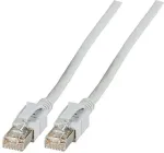 EFB RJ45 Patchkabel Cat.6A S/FTP FRNC VC LED grau 7,5m