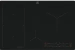 Pliidiplaat Electrolux Serie 700 EIS82453IZ Black Built-in 80 cm Zone induction hob 4 zone(s)