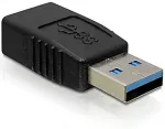 DELOCK Adapter USB 5 Gbps-A Stecker / Buchse