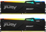 M&auml;lu Kingston Technology Kingston 32GB 6000MT/s DDR5 CL36 DIMM (Kit of 2) FURY Beast RGB EXPO