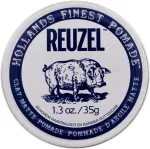 Reuzel Hollands Finest Pomade Clay Matte Pomade 35g - For Definition and Hair Styling meestele