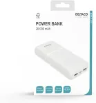 DELTACO Toitepank 20 000 mAh, 2x USB-A, 1x USB-C