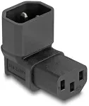 DeLOCK Netzadapter IEC 60320 - C14 auf C13, Stecker / Buchse