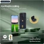 Mobiiltelefon MOTOROLA edge 70 fusion FIFA Edition 17.2 cm (6.78") Dual SIM Android 16.0 5G USB Type-C 8 GB 256 GB 5200 mAh Black