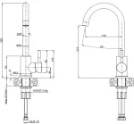 QUADRON Virtuvinis mai&scaron;ytuvas Kate 3623500_BLM