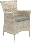 Home4you Tool WICKER-1 61x58xH86cm, beež