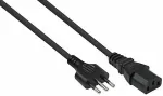 Kabelmeister Netzkabel Italien Typ I an C13 schwarz 1,8m