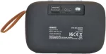 STREETZ S101 kaasaskantav Bluetooth k&otilde;lar, USB/TF/FM, must