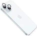Fixed Camera Glass Apple iPhone 15/15 +, silver