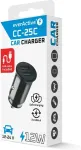 EverActive Car charger CC-25C 2XUS B 12W + CABEL USB-C