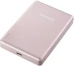 Intenso Magnetic Wireless Power Bank MW10000 Ros&eacute; (pink, 10,000 mAh, MagSafe, PD)