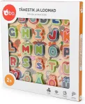 Bo. arendav puidust pusle T&auml;hestik ja loomad (eesti keeles)
