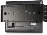 StarTech .com Universal LCD Monitor Vesa Halterung f&uuml;r 48,30cm (19) Serverschrank / Rack - Klammer f&uuml;r LCD-Display - fester, kaltgepresster Stahl - Schwarz - Bildschirmgr&ouml;&szlig;e: 48,3 cm (19) - Montageschnittstelle: 100 x 100 mm, 75 x 75 mm (RKLCDBK)