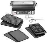 Braun MultiGrill 9 Pro CG 9167 Grill Sort/rustfrit st&aring;l