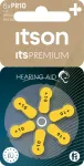 Itson itsPREMIUM kuuldeaparaadi patarei PR10IT/6RM