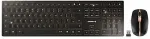 Klaviatuur Cherry DW 9100 SLIM keyboard Mouse included Universal RF Wireless + Bluetooth QWERTY UK English Black