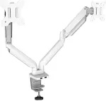 Fellowes Platinum Series Dual Monitor Arm white
