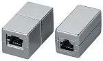 EQUIP Inline-Koppler Cat6 RJ45 8P8C geschirmt 1Gbit 250MHz Polybeutel
