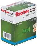 Fischer plasterboard plugs GK GREEN (green, 90 pieces)