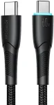 Joyroom Type-C - Type-C kaabel Starry seeria, 480mb/s, 60W, 1m, Black (SA32-CC3)