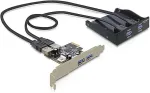 DeLOCK Front Panel 3.5" / 5.25" 2 x USB 5 Gbps + PCI Express Card 2 x USB 5 Gbps