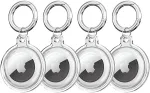 Tech-Protect kaitse&uuml;mbris Icon Apple AirTag 4tk, l&auml;bipaistev