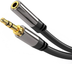 PREMIUMCORD HQ shielded extension cable Jack 3.5mm - Jack 3.5mm M/F 3m