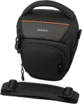 SONY LCS AMB - Weiche Tasche f&uuml;r Digitalkamera mit Objektiven - Polyester - Schwarz - f&uuml;r a (Alpha) DSLR-A100, A390, A560, A580, SLT-A55, A57, A58, A65, A77, a3000 (Alpha 3000 (LCSAMB.SYH)