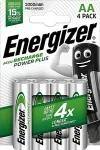 Energizer Accu Recharge Power Plus 2000 AA BP4 Rechargeable battery Nickel-Metal Hydride (NiMH)