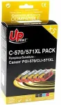 Tooner T3AZUR CJ571XLUPP5 ink cartridge 5 pc(s) Compatible Black, Cyan, Magenta, Yellow