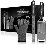 Microplane Gourmet Grater Set + Protective Glove