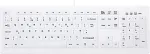 Klaviatuur Contour ACTIVE KEY MTA AK-C8100 Juhtmega GB-paigutus White IP68
