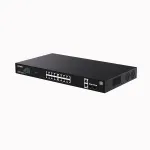 Tenda TEG2220P-16-250W Gigabit Websmart L2 Cloud PoE+ Switch 230W, 16x1Gb/s PoE+, 2xRJ45, 2xSFP, Rack