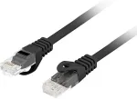 LANBERG Patchcord cat.6 UTP 0.25m black