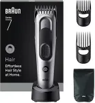Braun Series 7 Hair Clipper HC7590, hair clipper silver/black